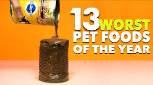 We ask that you go get the list, read susan's websites like her facebook page. The 13 Worst Pet Foods Youtube