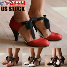 Details About Women Stiletto Kitten Heels Sandals Summer Round Toes Mary Jane Pumps Shoes Size