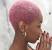 Pink Fade Haircut