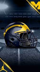 Hail Michiganwolverines Football Goblue Michigan Wolverines Michiganfootball Mi Michigan Wolverines Football Michigan Football Helmet Michigan Football