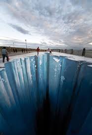 So, many of you already familiar with this type of street art from internet. 3d Paintings On The Ground Painting Inspired