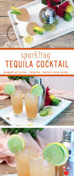 Feel like a tequila cocktail? Sparkling Tequila Cocktail A Refreshing Cooler 2 Cookin Mamas