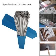 Maybe you would like to learn more about one of these? Suhu Rendah Kawat Las Aluminium Kawat Las Aluminium Elektroda Tidak Ada Pengelasan Mematri Rod 1 6 2 500mm Kawat Las Aliexpress