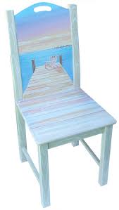 The interior is painted a deep apple green alo. New Hand Painted Decorative Chair P J Cook Artist Studio