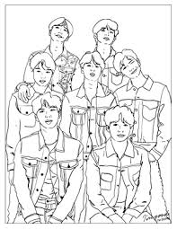 Collection by rhona jane gallano. Bts Denim Coloring Page I M Good I M Done On Patreon Coloring Pages Bff Drawings Line Art Drawings
