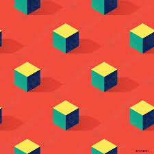 Maybe you would like to learn more about one of these? Motif Sans Couture Avec Cube Ou Forme De Boite Vecteur Stock Crushpixel
