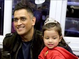 papa you are getting older ziva sings for dhoni on 37th