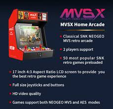 Home > arcade games for sale | arcade game machines for sale by category / new arcade games and amusement products guide. Snk Mvsx Arcade Machine 50 Snk Classic Games Geekmaxi Com
