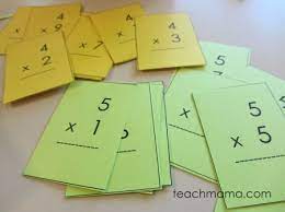 See more ideas about 3rd grade math, 4th grade math, education math. Mastering Multiplication Tables With Mini Flash Cards Teach Mama