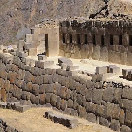 Temple of the Ten Windows in Ollantaytambo
