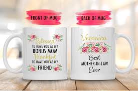 Custom Coffee Mug For Mother In Law Gift For Mother In Law Mothers Day Present Mother In Law Gift Custom Best Mother In Law Ever Mug Mothers Day Presents Mother In Law Gifts Step Mom Gifts