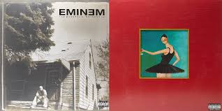 Kanye west album cover my beautiful dark twisted fantasy. Vote Eminem S The Marshall Mathers Lp Vs Kanye West S My Beautiful Dark Twisted Fantasy Southpawers