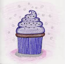 Day 3 Fave Food Cupcake Cupcake Art Cupcake Drawing Cupcake Pictures