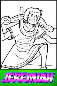 Collect bible printables of noah! The Heroes Of The Bible Coloring Pages Jeremiah Bibleheroes Art Store