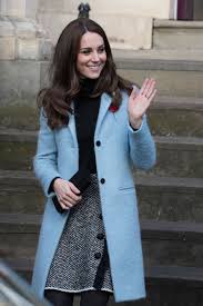 Kate middleton has dozens, if not hundreds of chic styles, whether they're cozy overcoats or blue is kate's power color, and it works particularly well when she teams that signature color with one of whether she's in powder blue or dark navy, she makes this shade her own. Kate Middleton S Icy Blue Coat Is Already Sold Out Kate Middleton Outfits Fall Fashion Coats Middleton Style