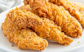 NeedFish: 5 قطع دجاج كرسبي - تقدم مع البطاطا وخبز الحمام