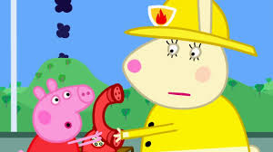 Peppa Pig Official Channel Peppa Pig At The Fire Station Youtube Peppa Pig Peppa Pig Memes Peppa Pig Shows