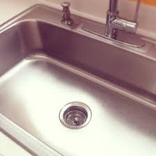 How To Clean Your Stainless Steel Sink Using Safe Products You Already Have Stainless Steel Cleaning Clean Kitchen Sink Clean Stainless Steel Sink