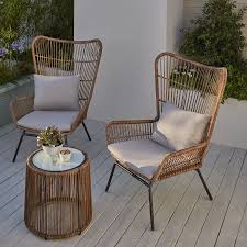 Arizona 3 Piece Garden Bistro Set Home Garden George Bistro Patio Set Bistro Set Outdoor Rooms