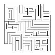 11 best hard printable mazes printablee com
