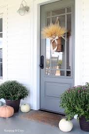 I've painted samples of sw snowbound (white), sw colonnade gray (light gray), and sw anonymous (darker gray) on the front and back of my house. Tempting Paint Colors For The Front Door Paint It Monday