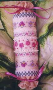 M Designs Garden Check Needle Roll Cross Stitch Chart Cross Stitch Cross Stitch Chart Stitch