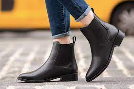 View blundstone chelsea boots for women, including leather & suede boots in a wide range of colors and styles, buy online with free shipping. Women S Black Duchess Chelsea Boot Thursday Boot Company