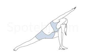 Extended Side Angle Pose Utthita Parsvakonasana Side Angle Pose Poses Headstand Yoga
