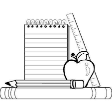 Each of the free coloring pages features school themed pictures to color such as school bus, school building, reading nook, teacher at a blackboard, school backpack, and more. Pin On Highridge2s