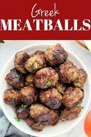 Greek Meatballs Aka Keftedes Are Made With Ground Lamb Or Beef Turkey Etc And Seasoned To Perfe Ground Lamb Recipes Lamb Meatballs Greek Greek Meatballs