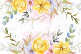 Download Background Watercolor Flowers In Pastel Colors For Free In 2020 Floral Wreath Watercolor Floral Watercolor Background Watercolor Background
