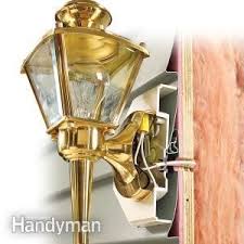 Vinyl Siding Lights How To Mount Lights Using A Vinyl Mounting Block Vinyl Siding Installing Light Fixture Exterior Light Fixtures