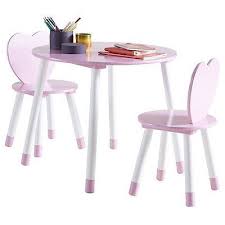 Kindersitzgruppe Kinderstuhl Kindertisch Sitzstuhl Tisch Holz Kindermobel Rosa Leather Chair With Ottoman Swivel Chair Living Room Blue Velvet Dining Chairs