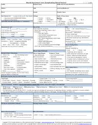 Wound Chart Template Assessment Chart For Wound Management