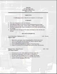 Travel Agent Resume Occupational Examples Samples Free Edit With Word