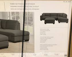 Assembly instructions the thomasville tisdale 6 piece modular fabric sofa will bring versatility and comfort into your home. Thomasville Fabric Sectional With Ottoman Costco Weekender
