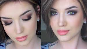 daytime glam matte makeup tutorial