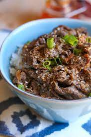 Asian Fire Meat An Easy And Spicy Marinade On Thinly Sliced Beef Great Over Rice Or In An Asian Style Taco Yummy Asian Food Recipes Popular Dinner Recipes
