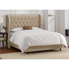 California king bed frames costco. Costco Allegro Cream King Bed Upholstered Beds Sofa Bed Wayfair Wingback Bed