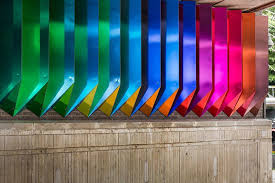 Liz West S First Permeant Installation Colour Transfer Redefines Paddington Bridge Colour Architecture Picture Design Installation