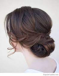 Low Bun Wedding Hair Vintage Style Hair Styles Indian Wedding Hairstyles Hairstyle