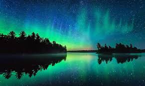 Northern Lights Aurora Borealis Over A Frozen Minnesota Lake By Dan Anderson Northern Lights Aurora Borealis Northern Lights Minnesota Lake