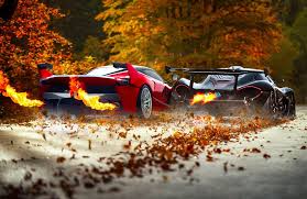 Autumn Race Ferrari Fxx K Mclaren P1 Gtr Ferrari Fxxk Sports Car Racing Ferrari Fxx