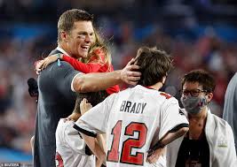Tom brady celebrated his super bowl win on sunday, february 5, with his family by his side — check out the emotional photos. Buccaneers Tom Brady Wins His Seventh Super Bowl As Tampa Bay Beats Kansas City 31 9 Daily Mail Online