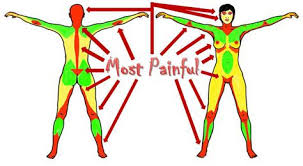 The pain chart for tattoos is there to let you know where to get your tattoo to avoid the most pain. Tattoo Area Pain Chart Shefalitayal
