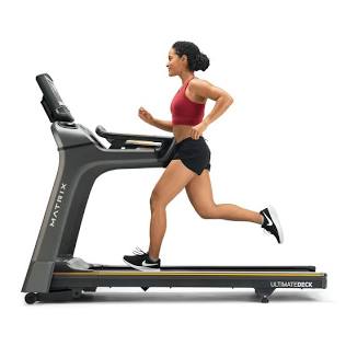 Matrix commercial-grade treadmill for home gyms, AI generated
