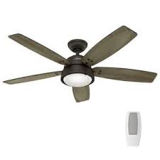 Hunter Channelside 52 In Led Indoor Outdoor Noble Bronze Ceiling Fan With Remote Control 59040 The Home Depot In 2020 Bronze Ceiling Fan Hunter Ceiling Fans Ceiling Fan