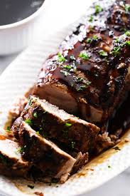 Slow Cooker Balsamic Glazed Pork Tenderloin Recipe Pork Glaze Slow Cooker Pork Tenderloin Pork Tenderloin Recipes