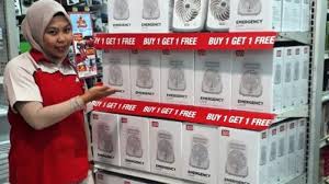 Lampu emergency keluaran mitsumaya merupakan produk impor yang dijual dengan harga pasaran tak sampai 50 ribu rupiah. Ace Hardware Gelar Promo Diskon 50 Persen Dan Khusus Lampu Darurat Beli Satu Dapat Dua Tribun Batam