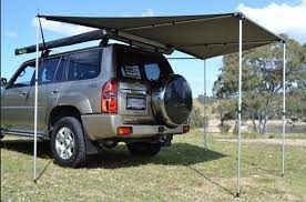 Rear Awning With Partial Sides Build A Camper Truck Bed Camping Tent Awning